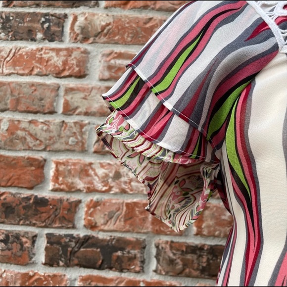 Romeo & Juliet Couture chevron floral tunic / S / Excellent condition - Picture 6 of 10